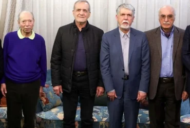 رئیس جمهور به دیدار علی نصیریان رفت